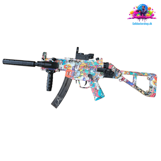 MP5K Gel Blaster Graffiti