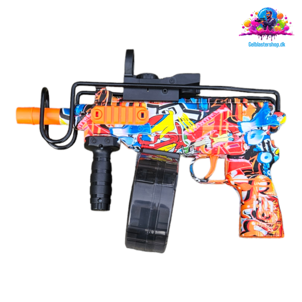 Scorpion VZ61 Graffiti Design Elektrisk Gelblaster