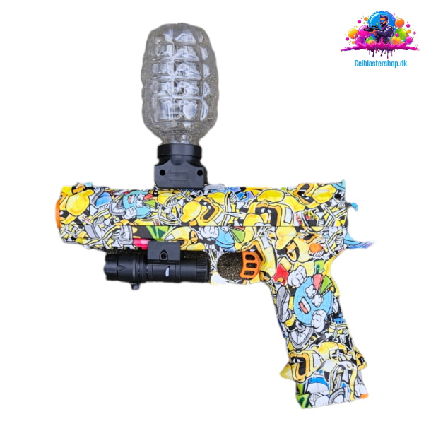 Combat master 2011 Elektrisk Gelblaster graffiti design