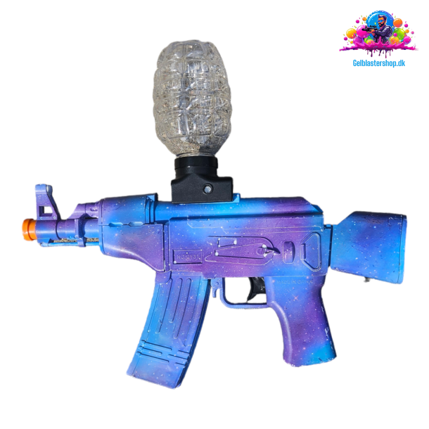 Ak 47 Mini Elektrisk Gelblaster Blue /Purple