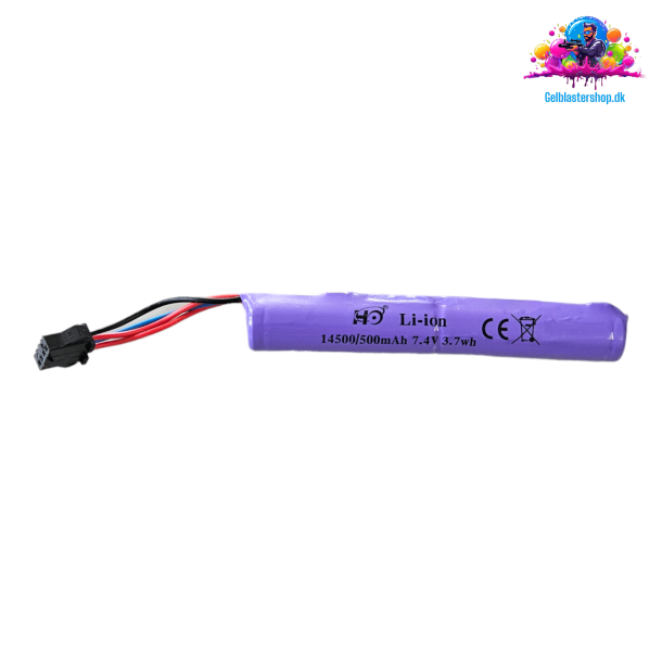 Li-ion 14500/500mAh 7.4v 3.7wh